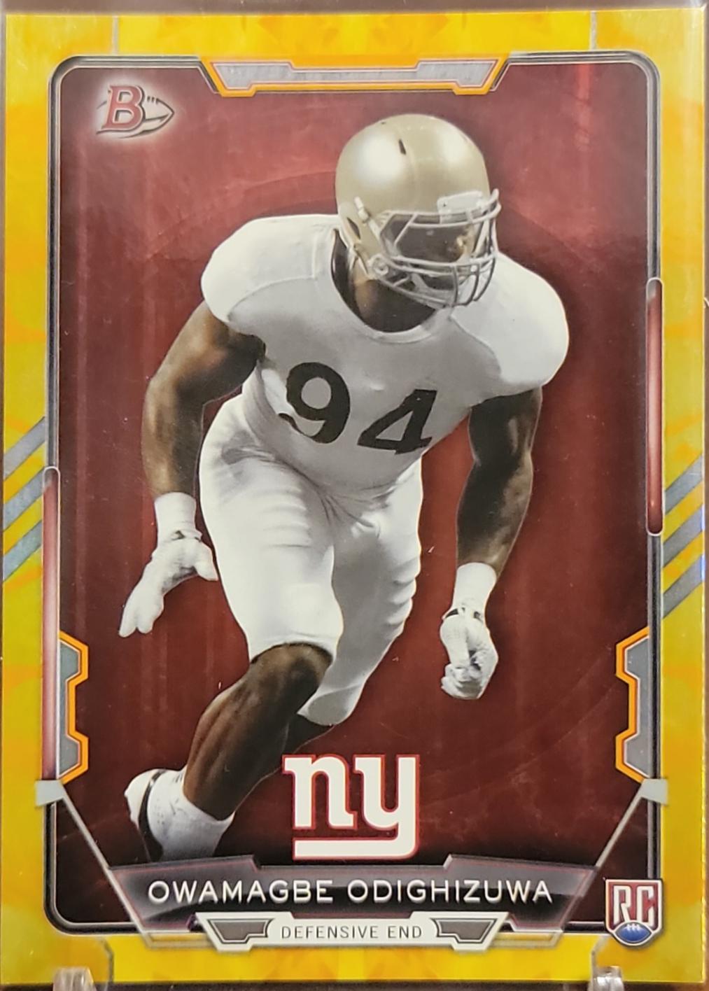 Owamagbe Odighizuwa [Rainbow Electric Yellow] #90