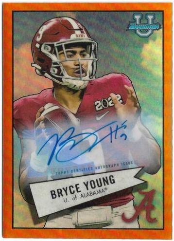 Bryce Young [Autograph Orange] #52BF-1
