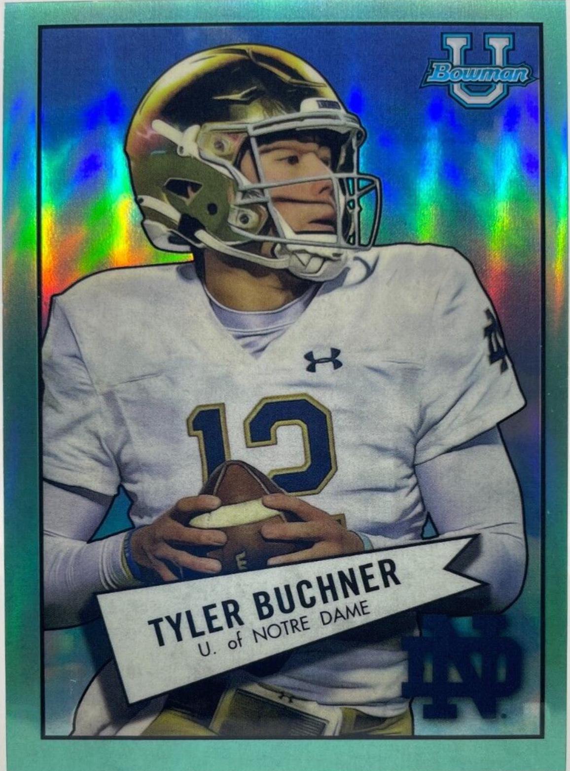 Tyler Buchner [Aqua] #52BF-9