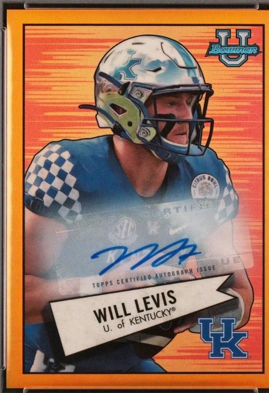 Will Levis [Autograph Orange] #52BF-7