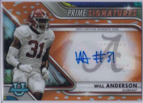 Will Anderson [Orange] #PCS-WA