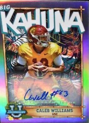 Caleb Williams [Autograph] #TBK-4