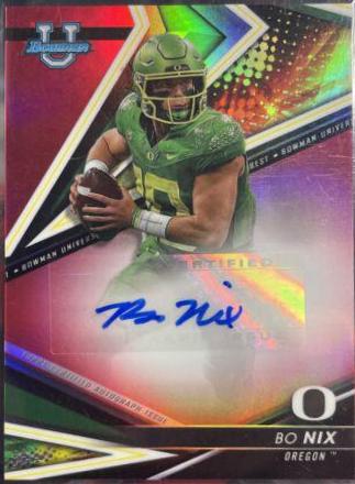Bo Nix [Red] #BA-BN