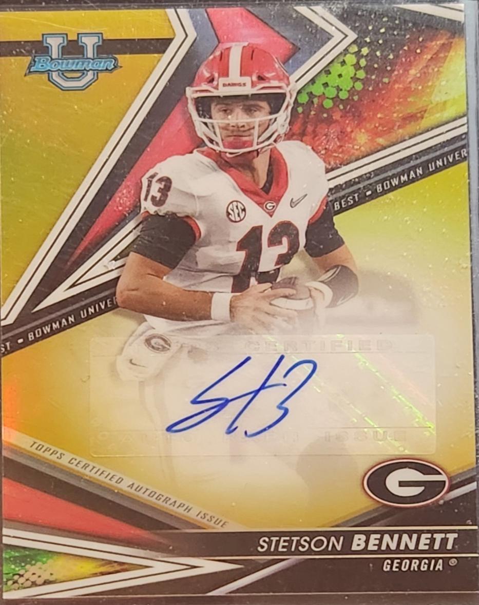 Stetson Bennett [Gold] #BA-SB