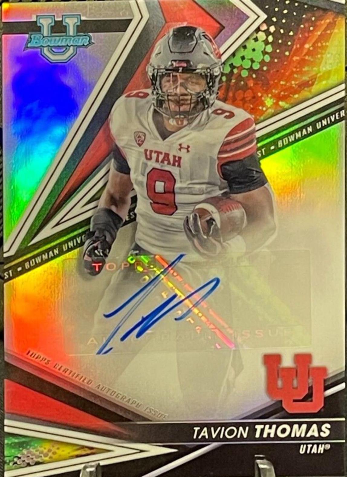 Tavion Thomas [Refractor] #BA-TT