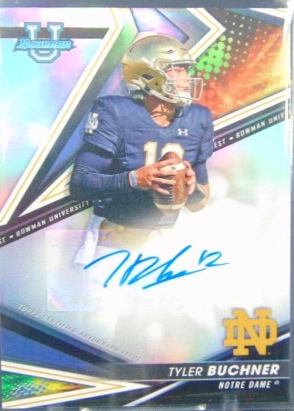 Tyler Buchner [Refractor] #BA-TB