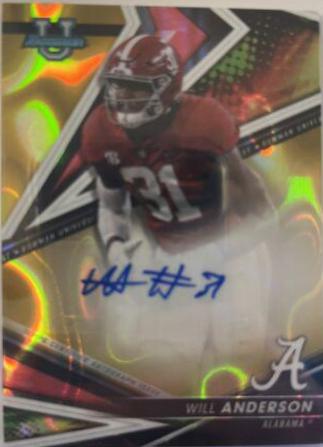 Will Anderson [Gold Lava] #BA-WA