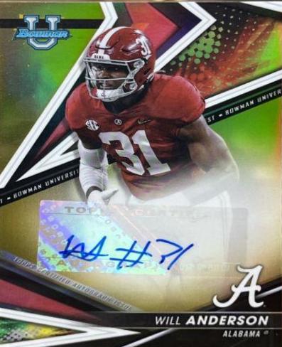 Will Anderson [Gold] #BA-WA