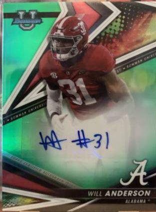 Will Anderson [Green] #BA-WA