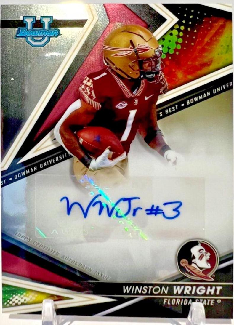 Winston Wright [Refractor] #BA-WW