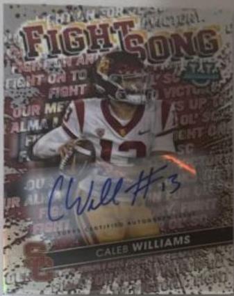 Caleb Williams [Autograph] #FS-4
