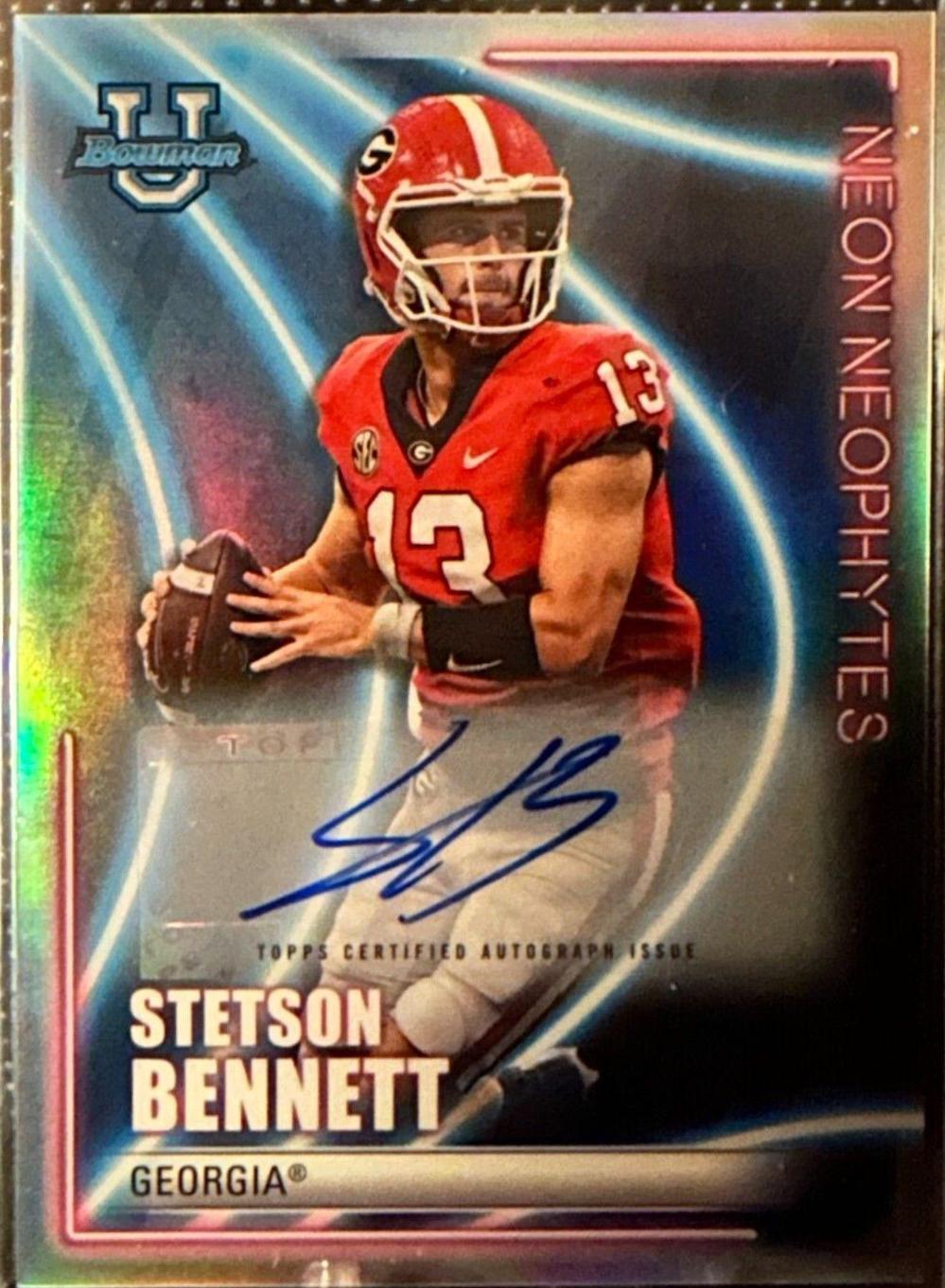 Stetson Bennett [Autograph] #NN-4