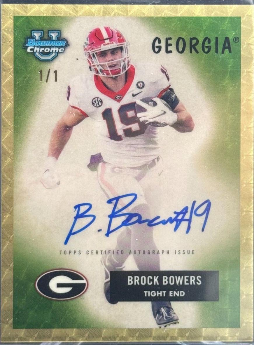 Brock Bowers [Superfractor] #55B-BB