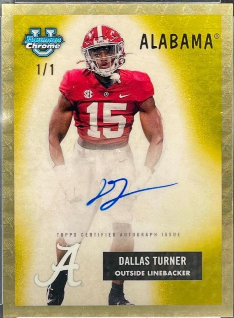 Dallas Turner [Superfractor] #55B-DT