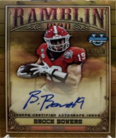 Brock Bowers [Gold] #RMA-BB