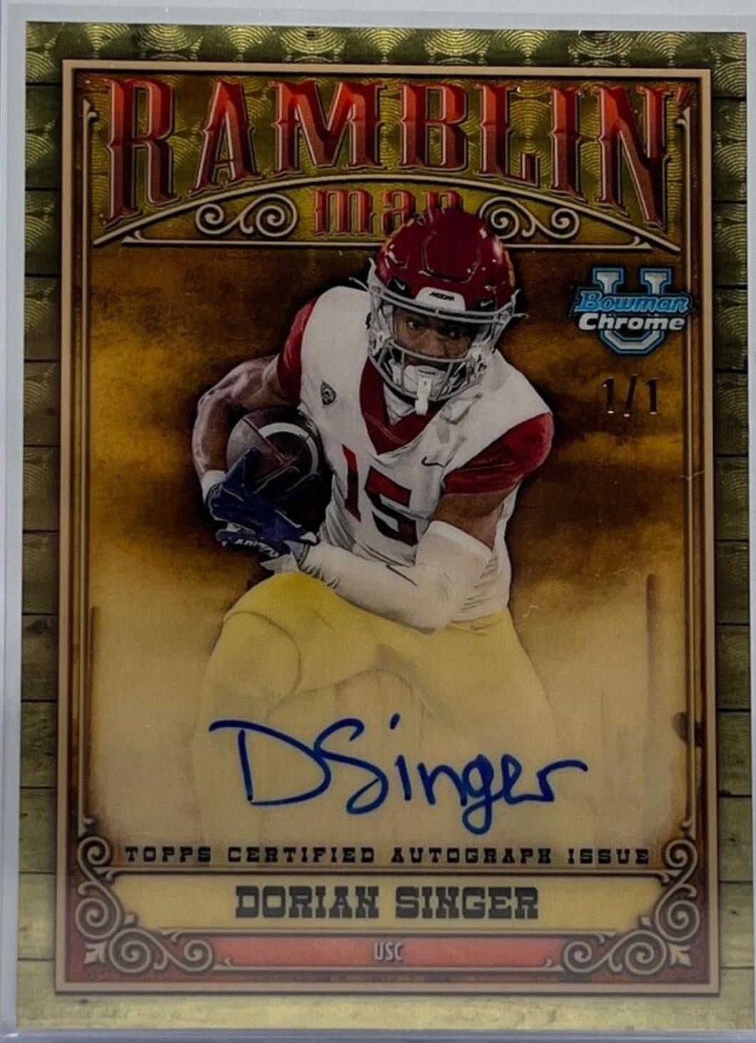 Dorian Singer [Superfractor] #RMA-DS
