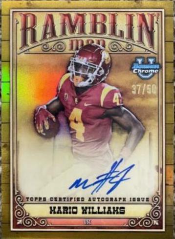 Mario Williams [Gold] #RMA-MW
