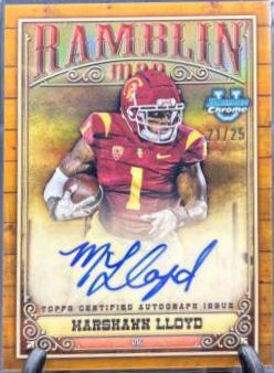 Marshawn Lloyd [Orange] #RMA-ML