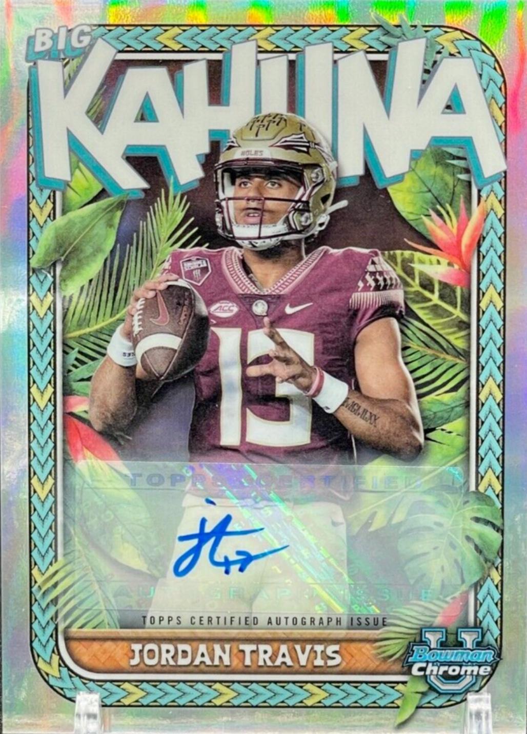 Jordan Travis [Autograph] #TBK-7