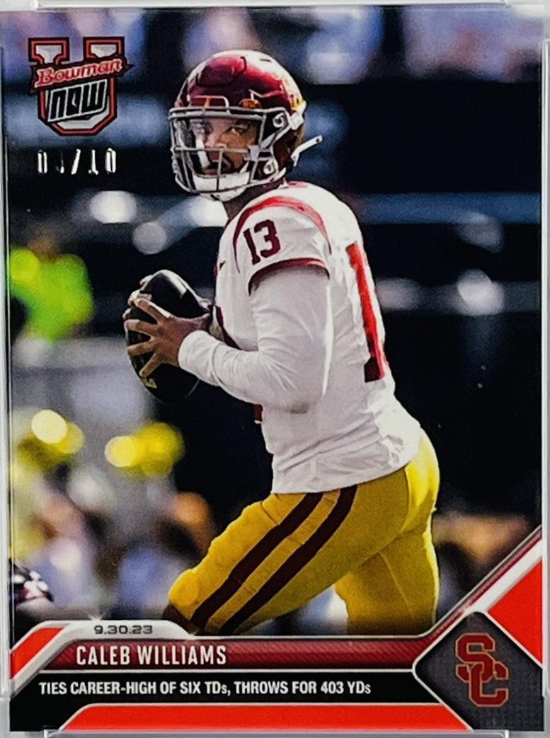 Caleb Williams [Red] #10
