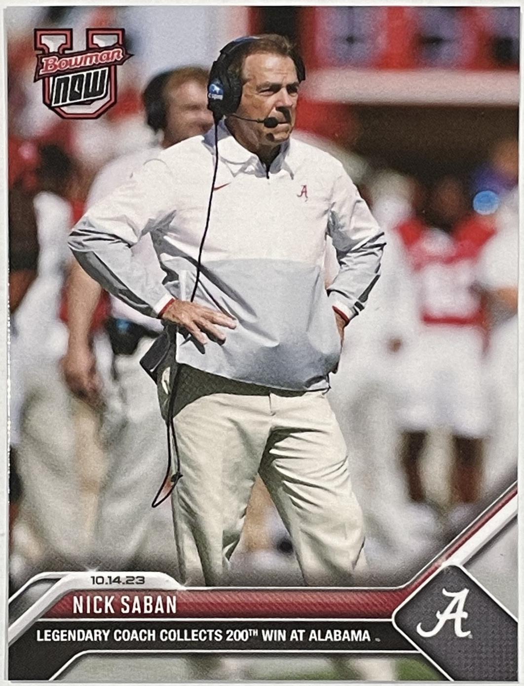 Nick Saban #16