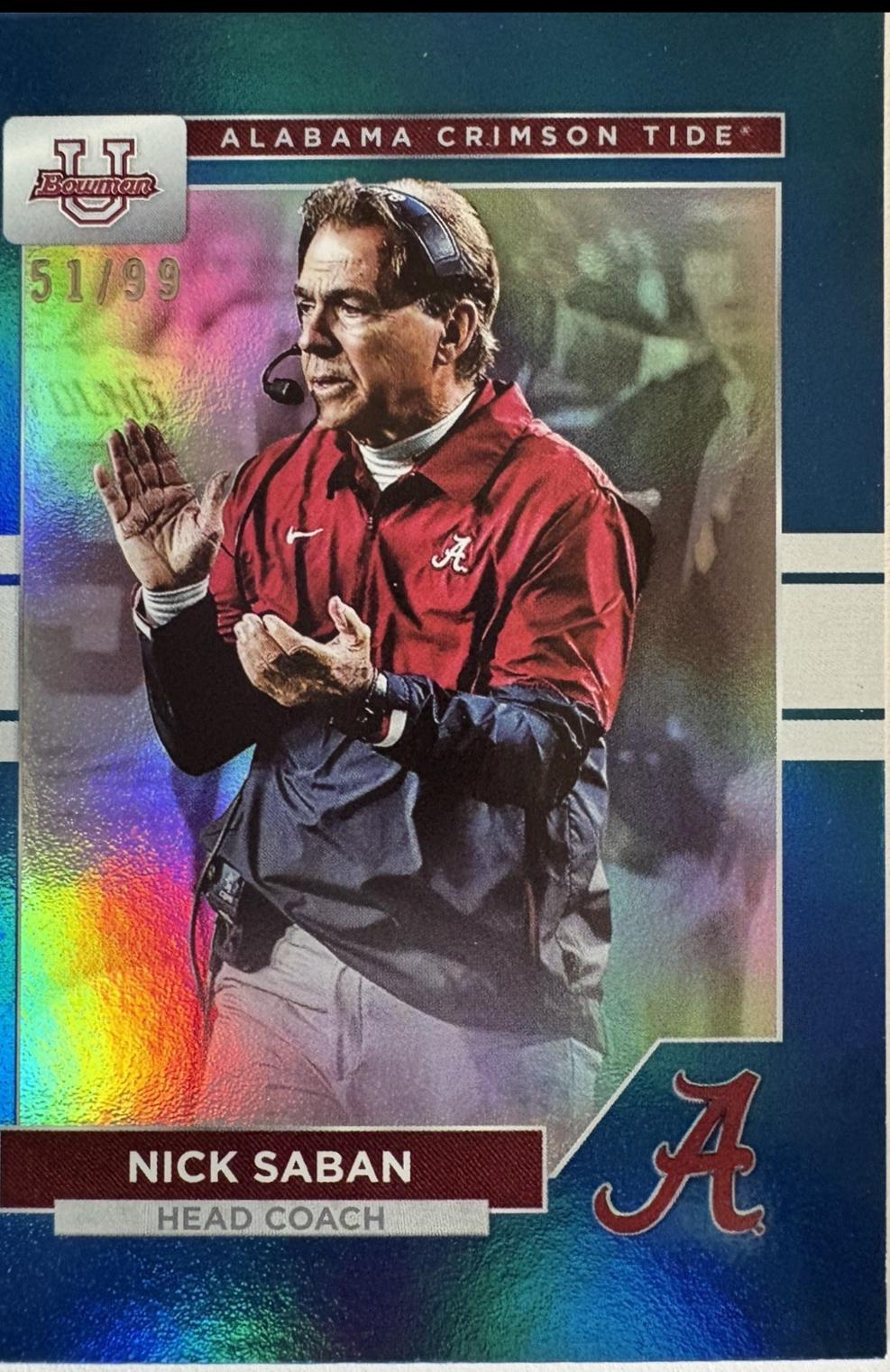 Nick Saban [Blue] #31