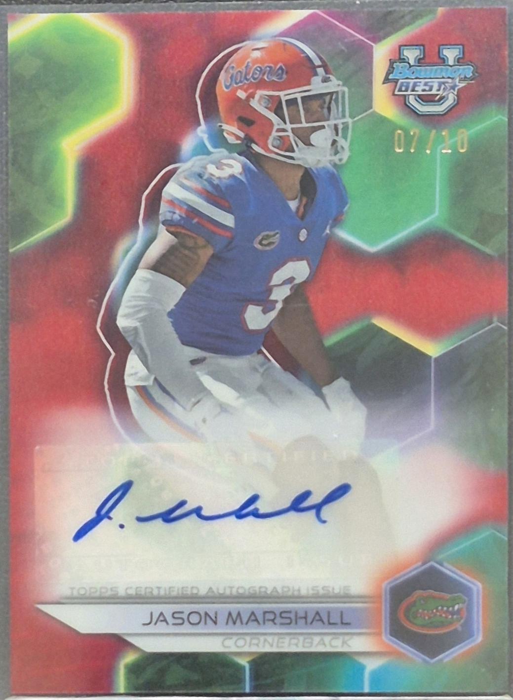 Jason Marshall [Red] #BOA-JMA