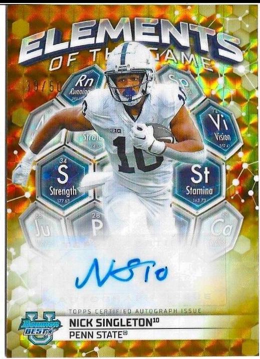 Nick Singleton [Gold] #BOA-NS