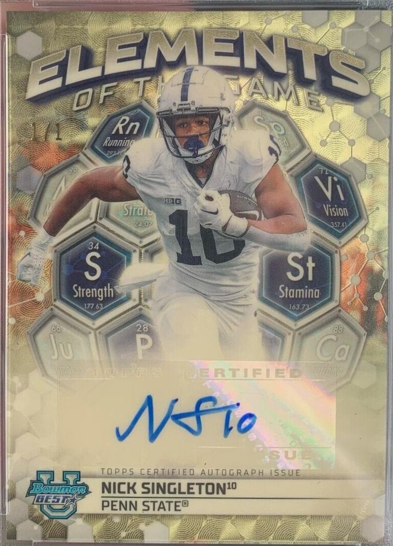 Nick Singleton [Superfractor] #BOA-NS