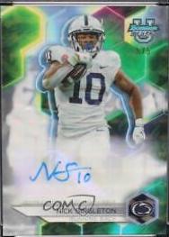 Nick Singleton [White Geometric] #BOA-NS