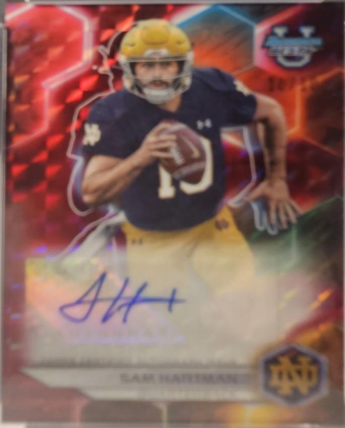 Sam Hartman [Red Geometric] #BOA-SH