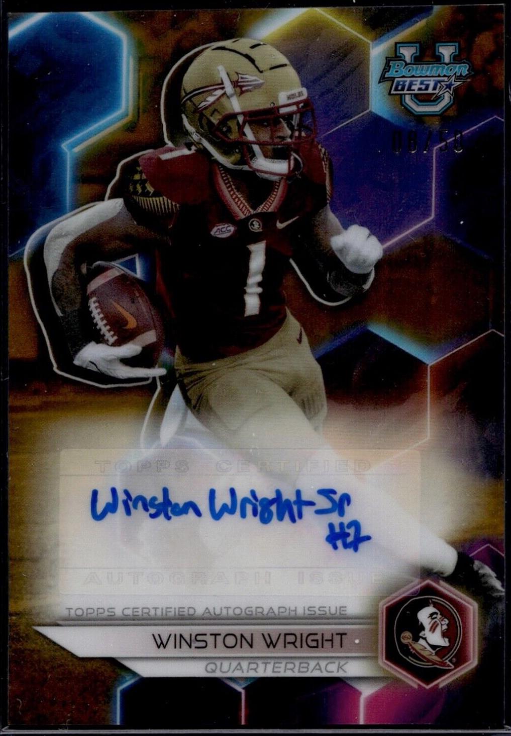 Winston Wright [Gold] #BOA-WW