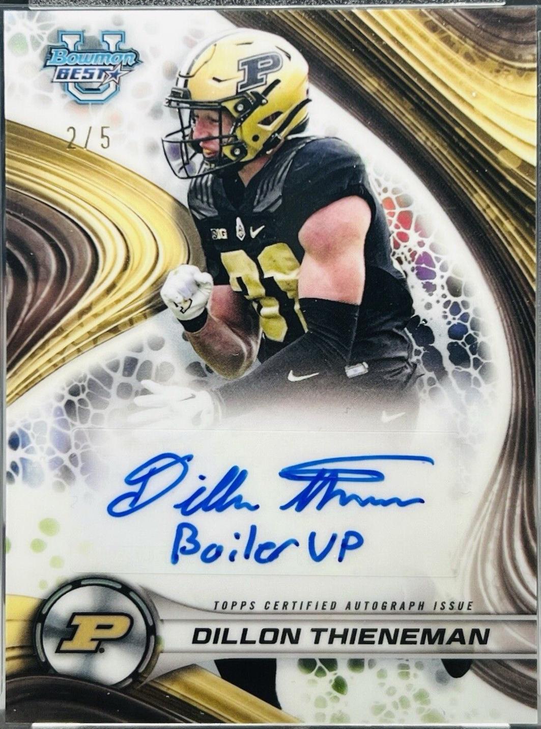 Dillon Thieneman [White Geometric] #BOA-DT