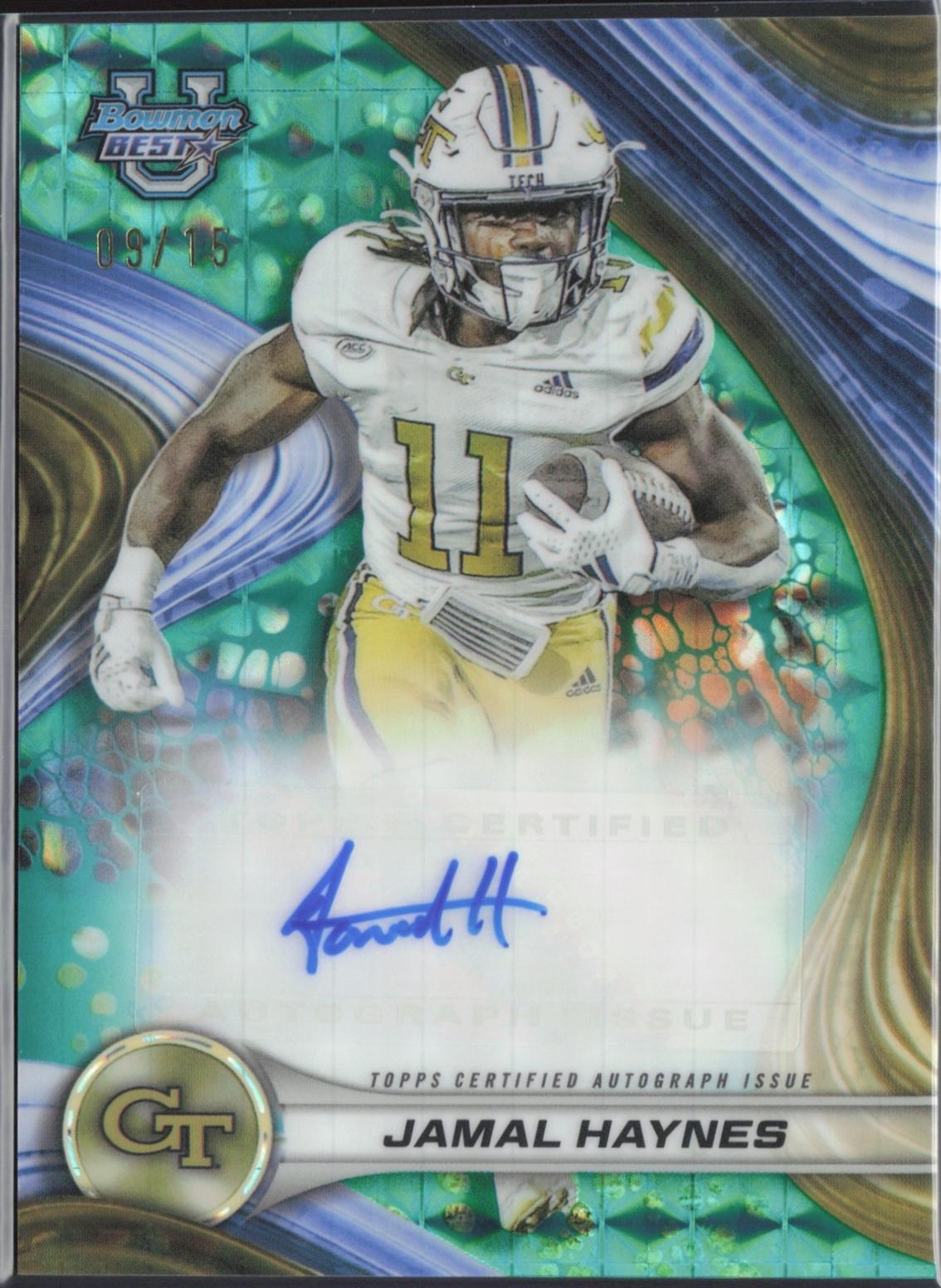 Jamal Haynes [Teal] #BOA-JHA