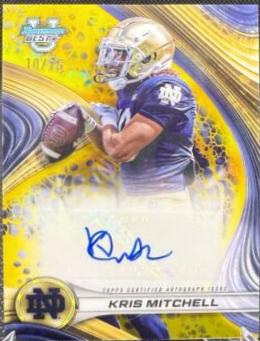 Kris Mitchell [Yellow] #BOA-KM