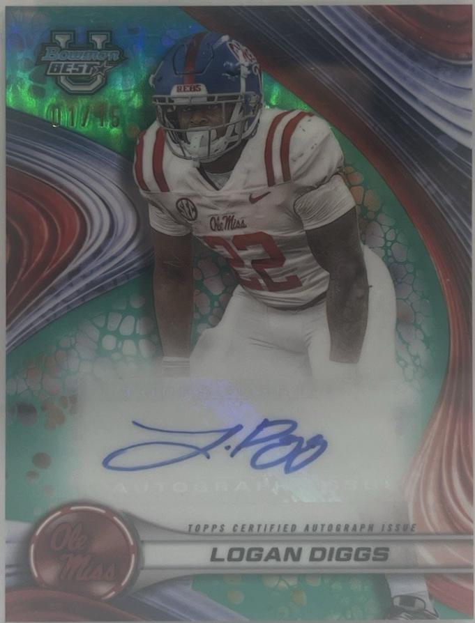 Logan Diggs [Teal] #BOA-LD