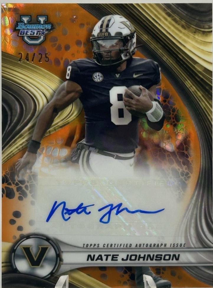 Nate Johnson [Orange] #BOA-NJ