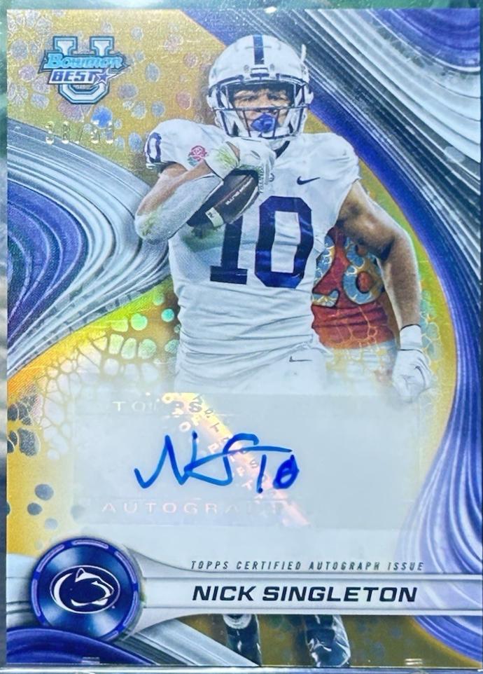 Nick Singleton [Gold] #BOA-NSI