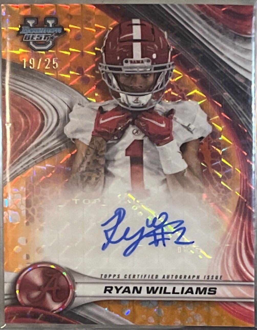 Ryan Williams [Orange] #BOA-RW