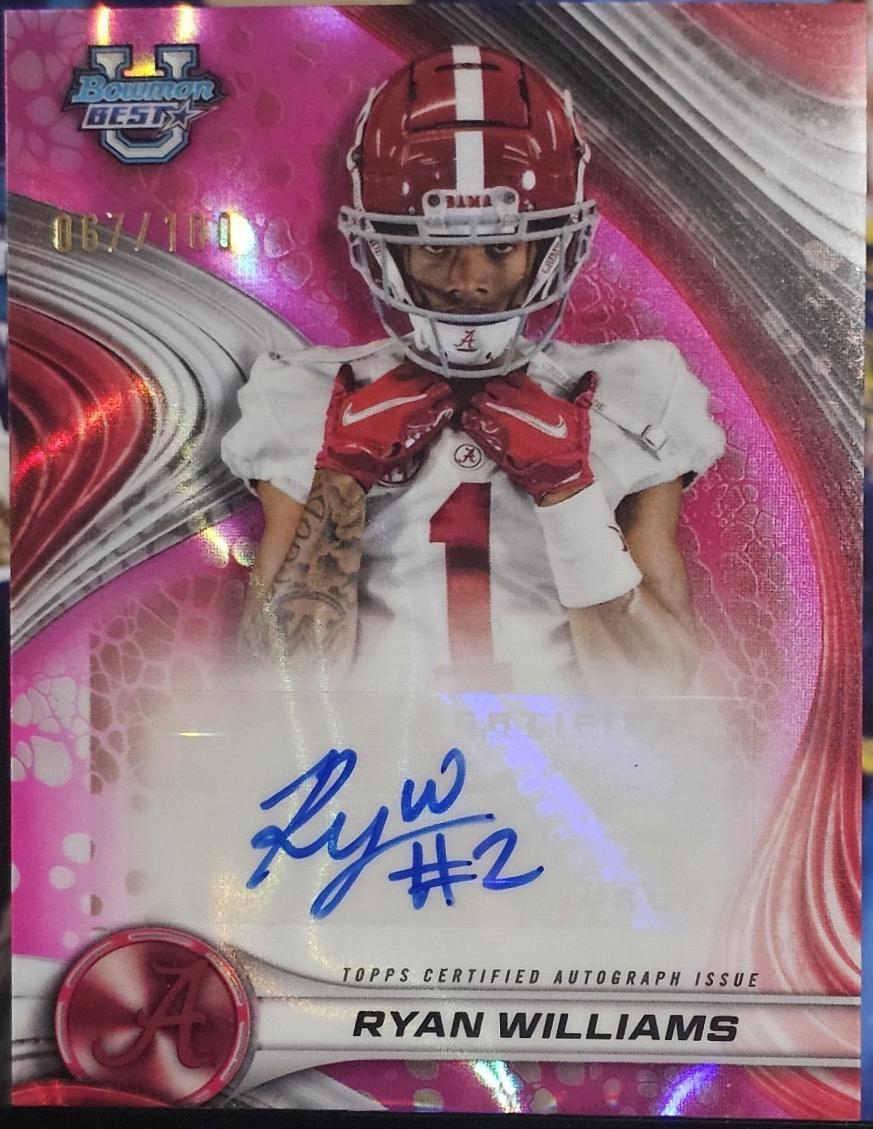Ryan Williams [Pink Lava] #BOA-RW