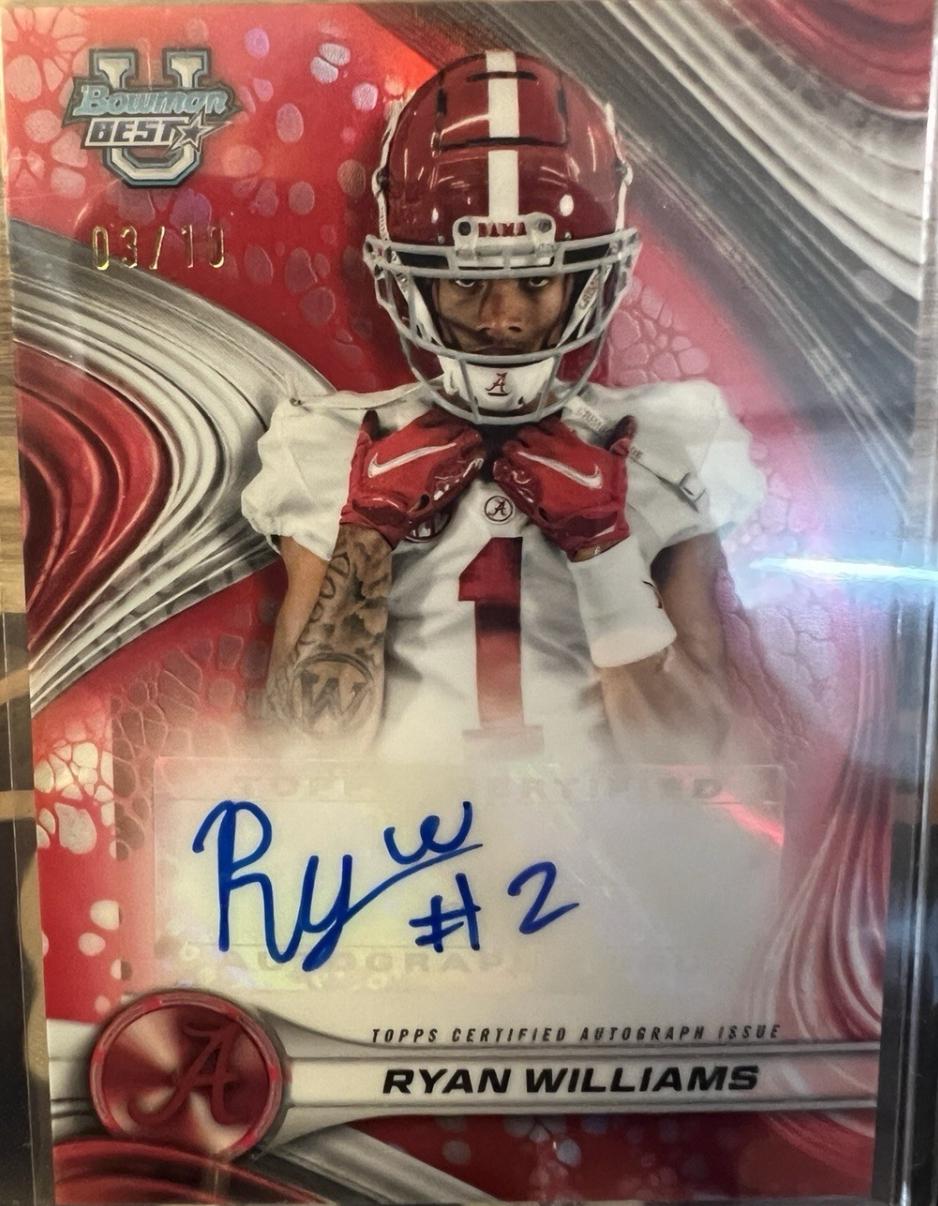Ryan Williams [Red Geometric] #BOA-RW