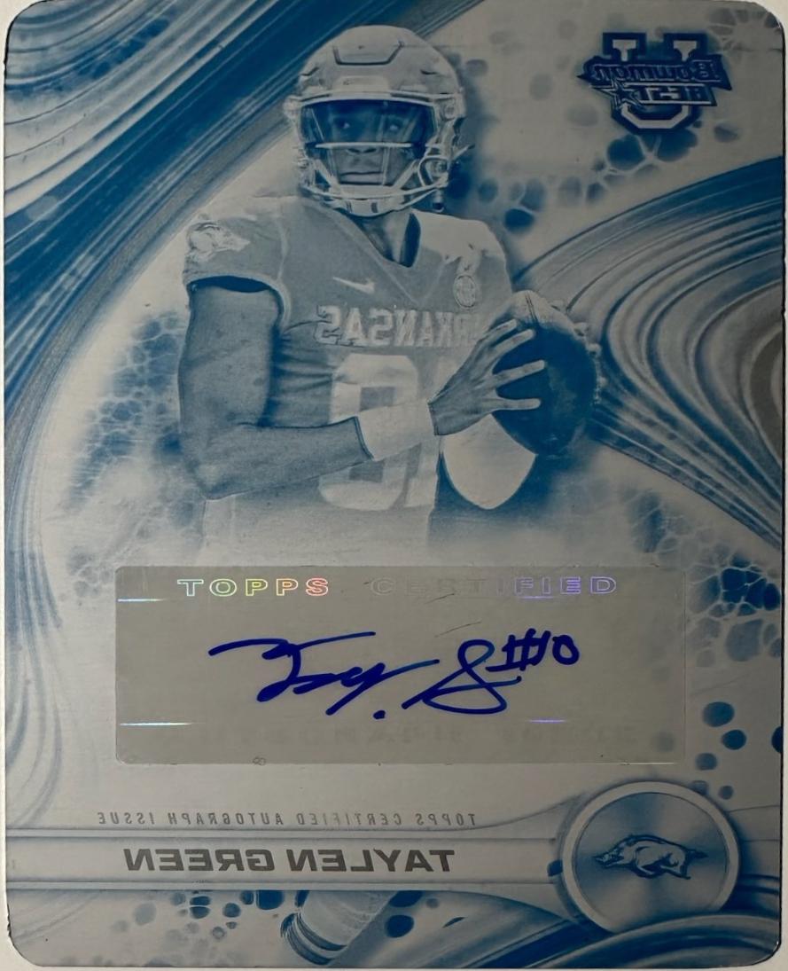 Taylen Green [Printing Plate] #BOA-TG