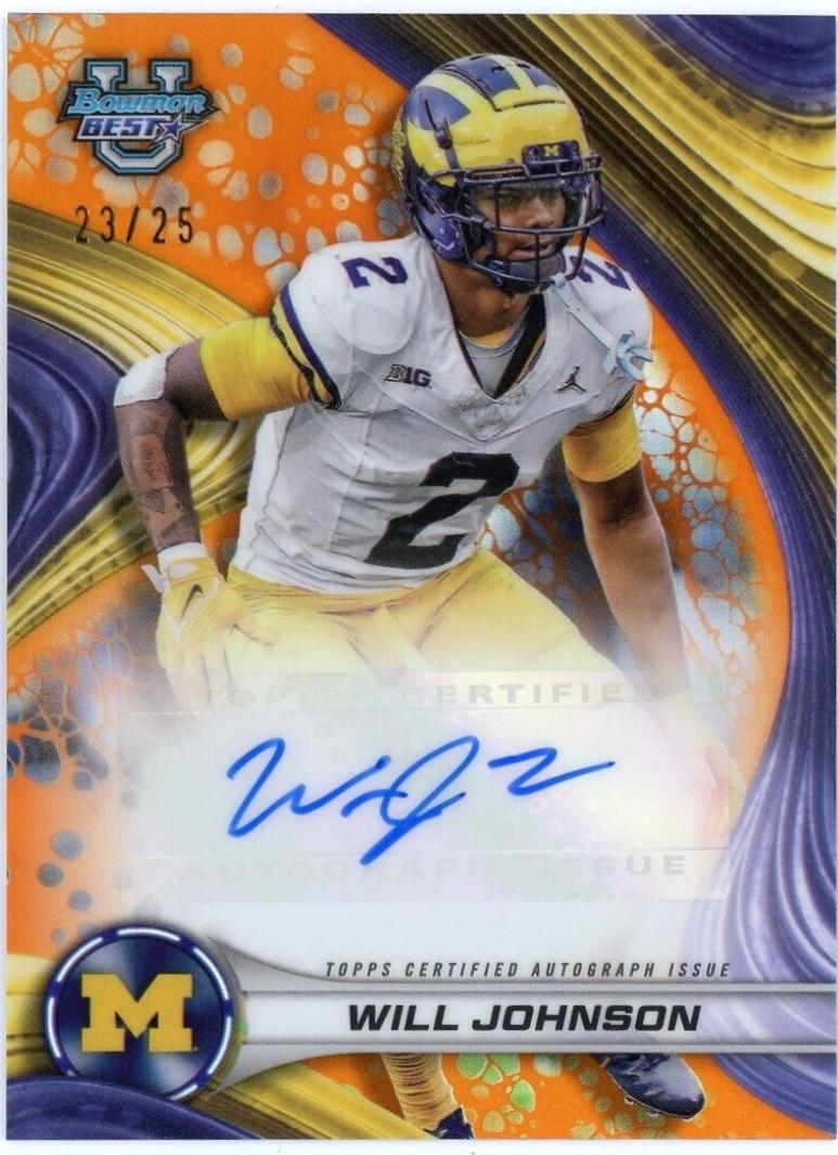 Will Johnson [Orange] #BOA-WJ