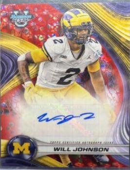 Will Johnson [Red] #BOA-WJ
