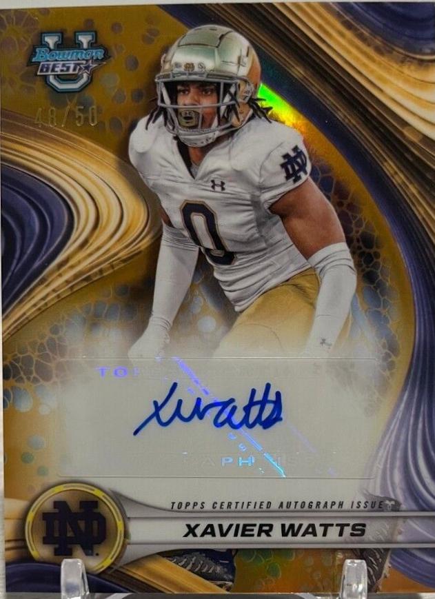 Xavier Watts [Gold] #BOA-XW