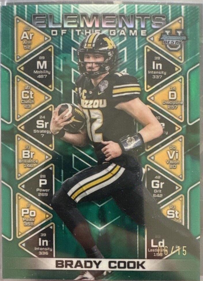 Brady Cook [Teal Refractor] #EG-6