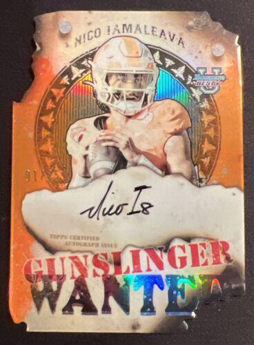 Nico Iamaleava [Orange Refractor] #GB-NI