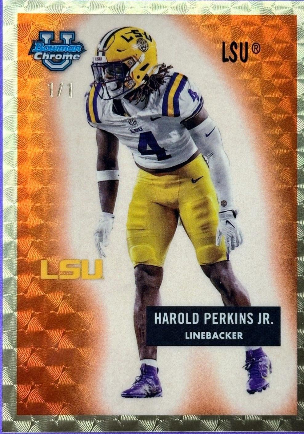 Harold Perkins Jr. [Superfractor] #55B-6
