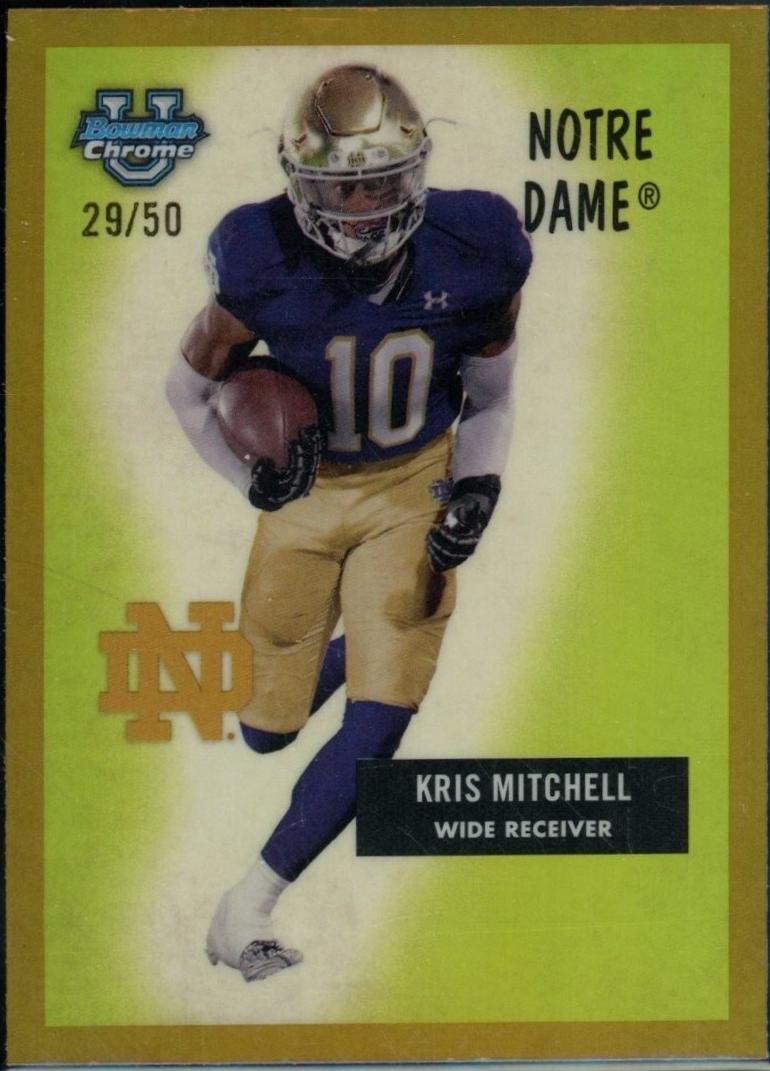 Kris Mitchell [Gold Refractor] #55B-19