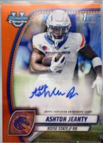 Ashton Jeanty [Orange Refractor] #55BV-AJ